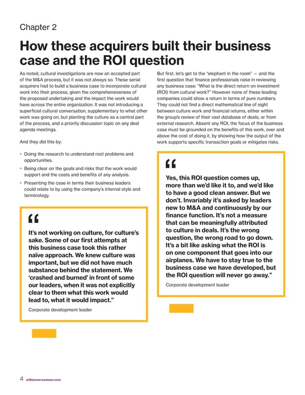 Building the Business Case for Culture in M&A - Page 5