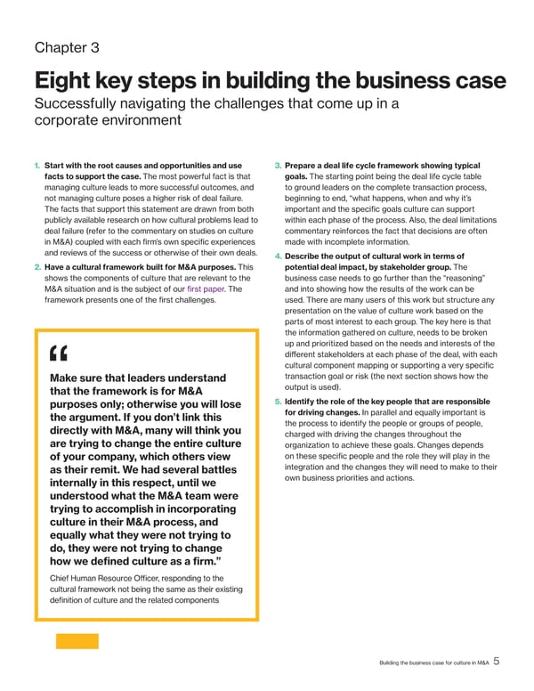 Building the Business Case for Culture in M&A - Page 6