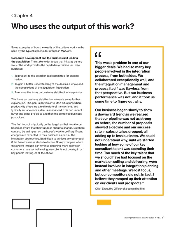 Building the Business Case for Culture in M&A - Page 8