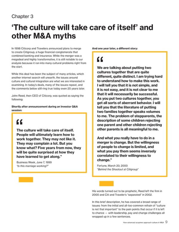 How Advanced Acquirers Approach Culture in M&A - Page 10